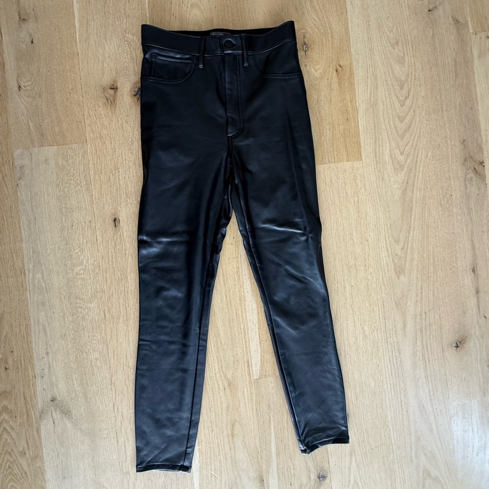 Abercrombie & Fitch Women's Vegan Leather Skinny Pants